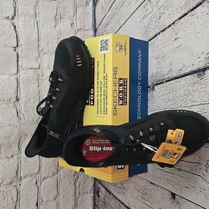 Skechers Hands Free Slip Ins Work Shoes